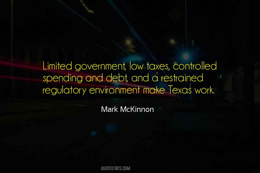 Low Taxes Quotes #1429739