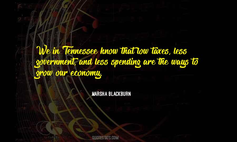 Low Taxes Quotes #1834347