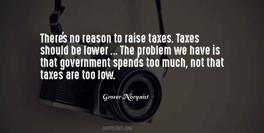 Low Taxes Quotes #509894
