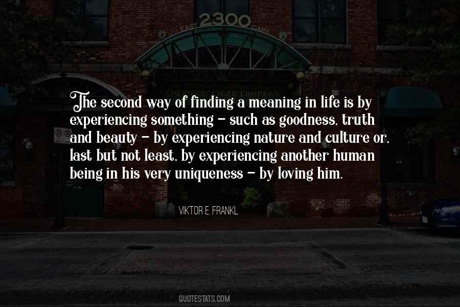 Quotes About Finding The Meaning Of Life #1216872