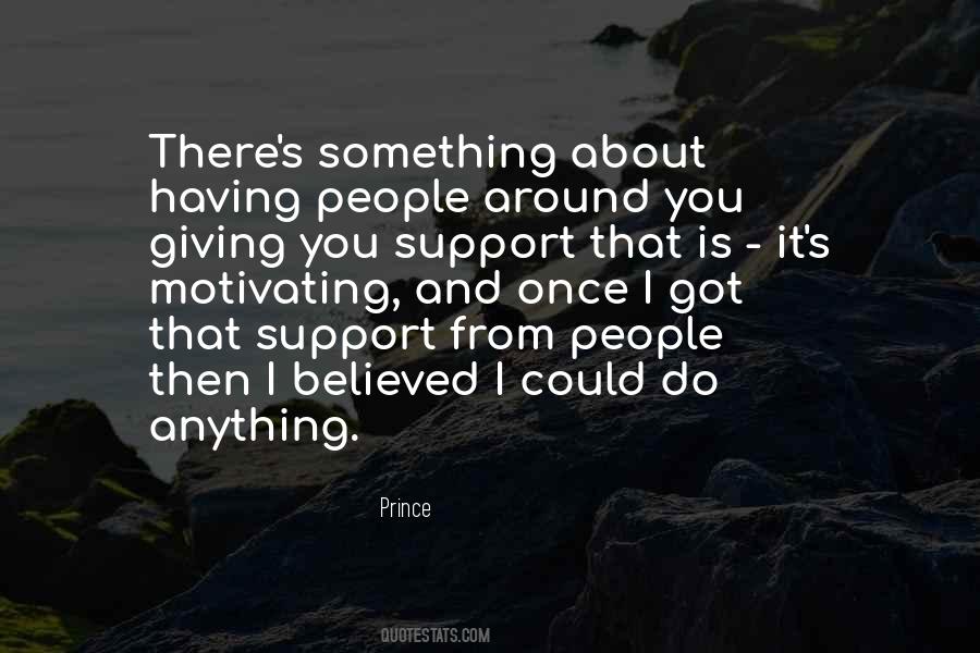Giving Support Quotes #860214