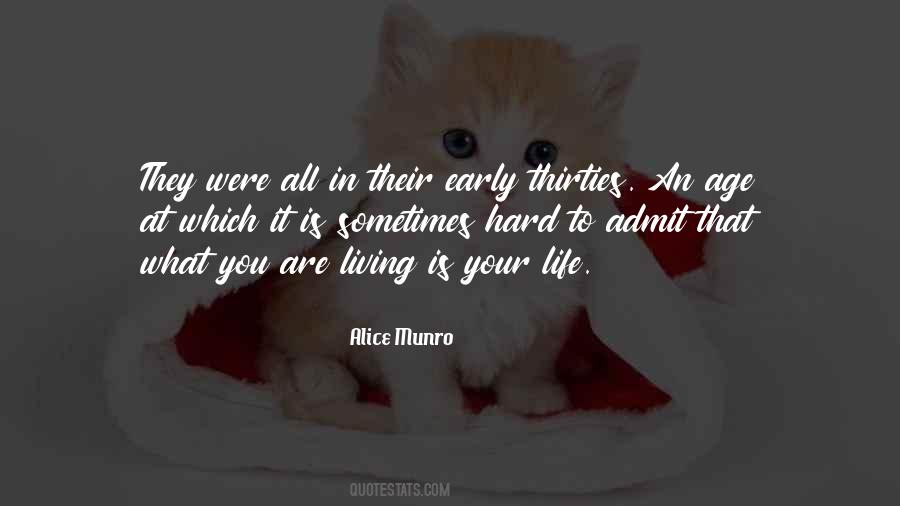 In Your Thirties Quotes #155595