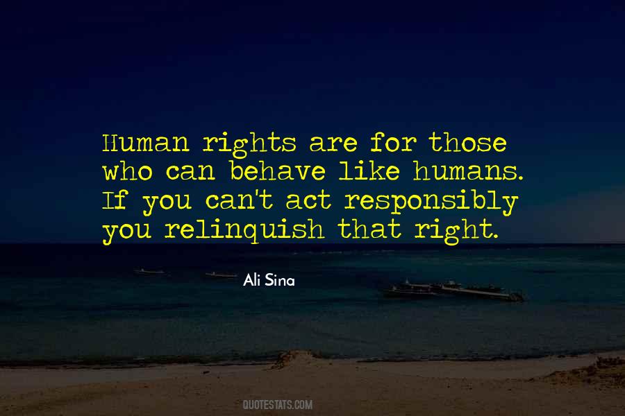 Quotes About Humans Rights #929549