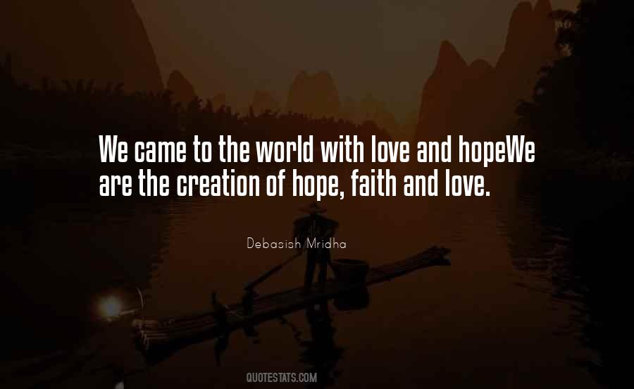 Quotes About Faith And Love #1799588