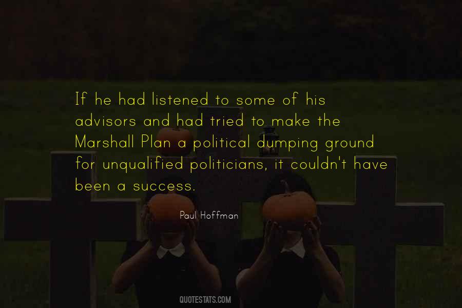 Quotes About Marshall Plan #1659419