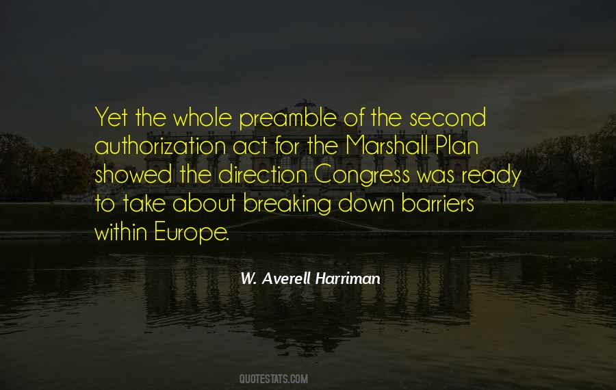 Quotes About Marshall Plan #48139