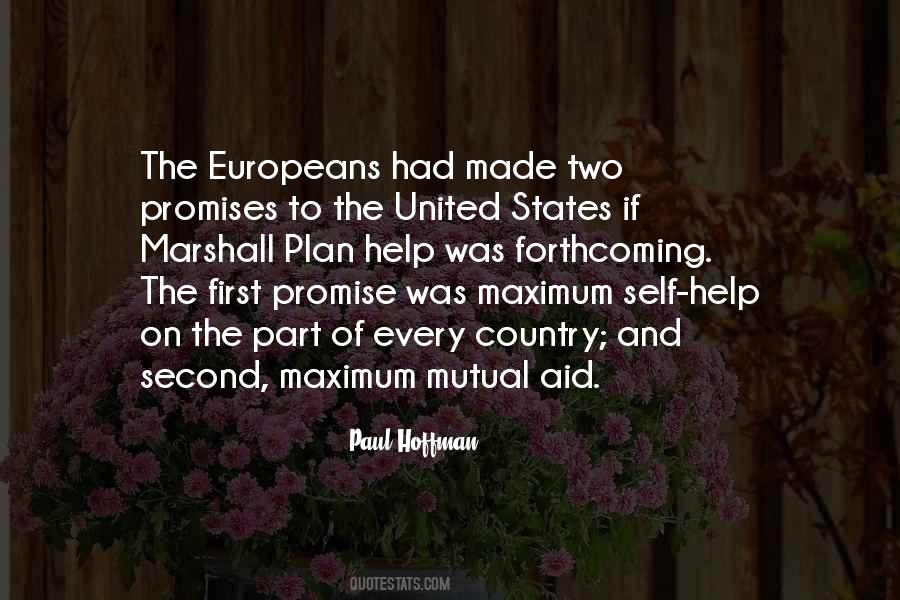 Quotes About Marshall Plan #552400