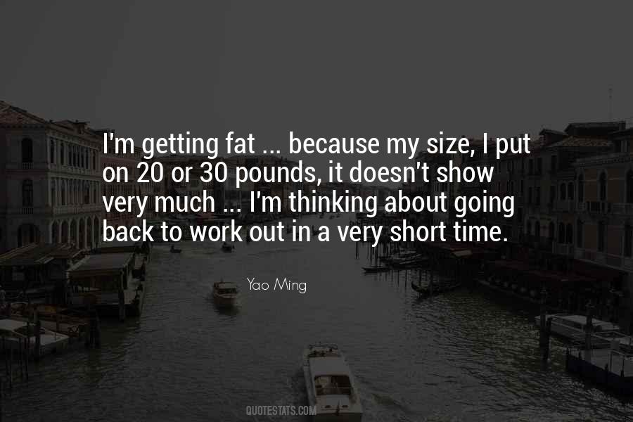 Back Fat Quotes #1317099