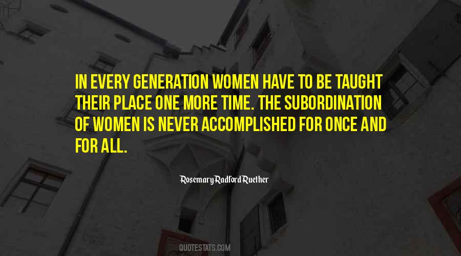 Generations Of Women Quotes #1629273