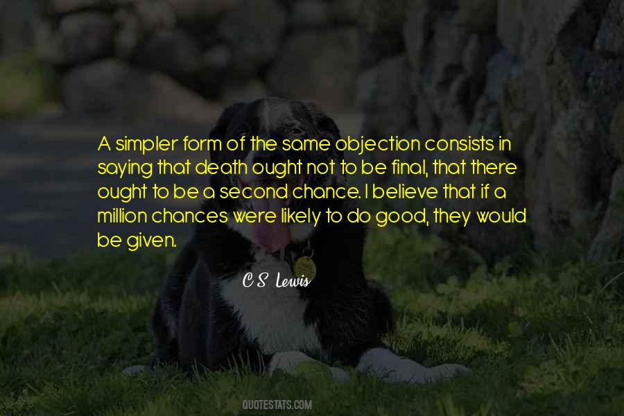 Quotes About Given A Chance #364576