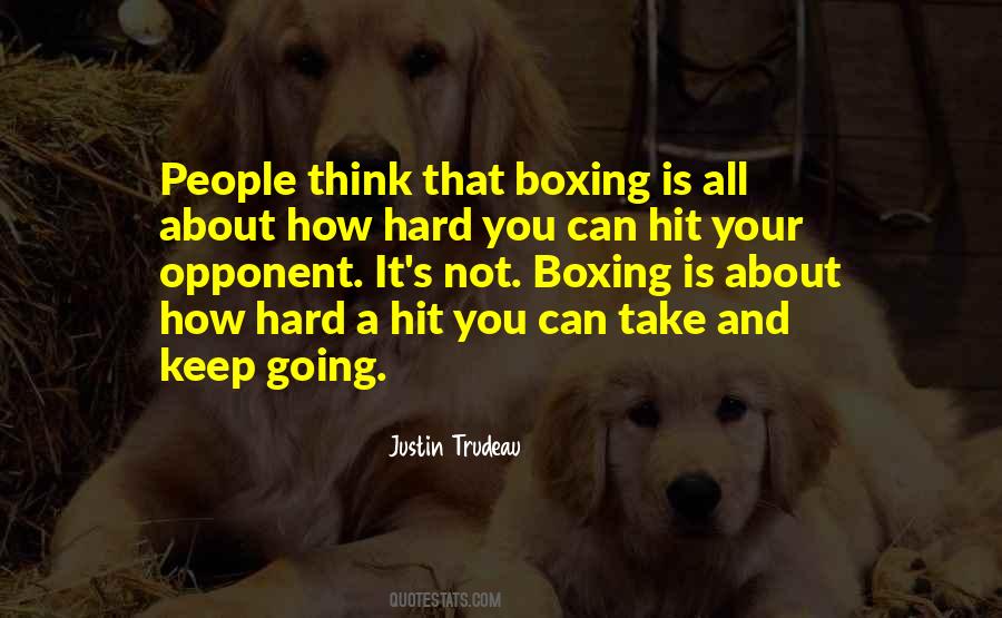 Quotes About Boxing #1188204