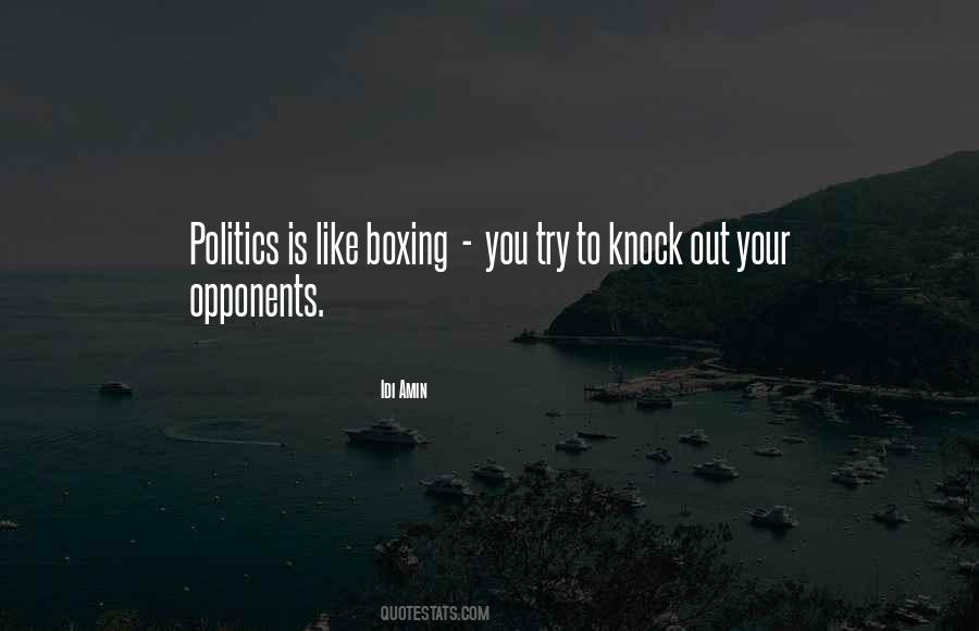 Quotes About Boxing #1308505