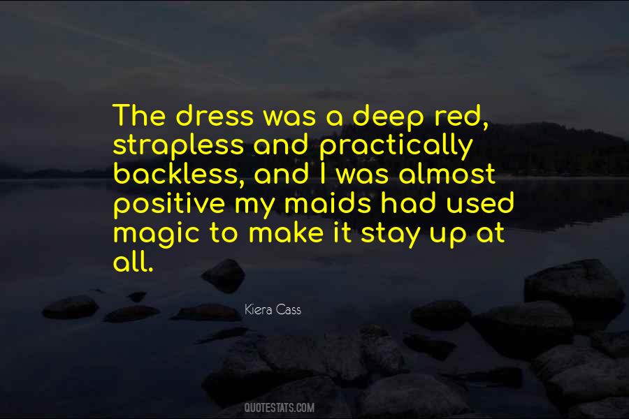 Quotes About A Red Dress #1147831