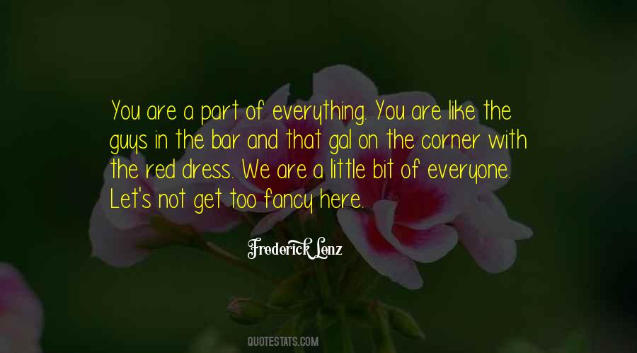 Quotes About A Red Dress #1206407