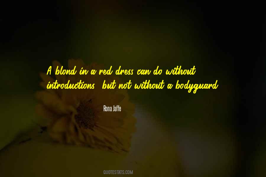 Quotes About A Red Dress #974687