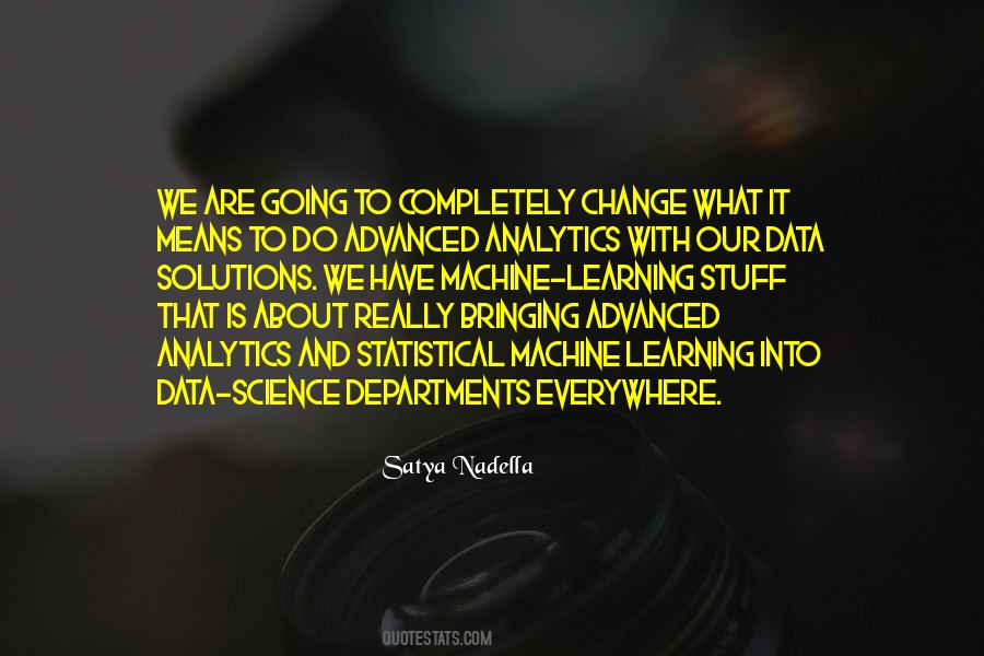 Quotes About Data Analytics #1382384