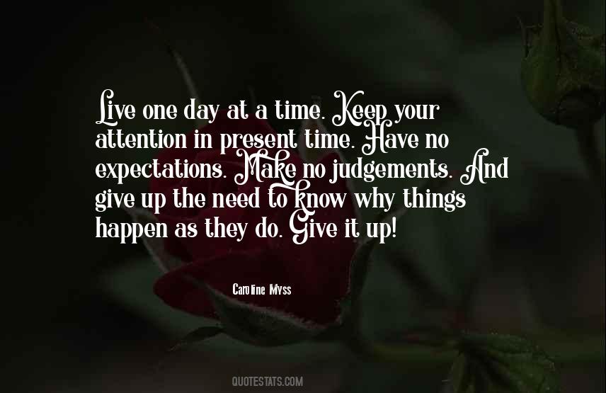 Quotes About Present Time #405123