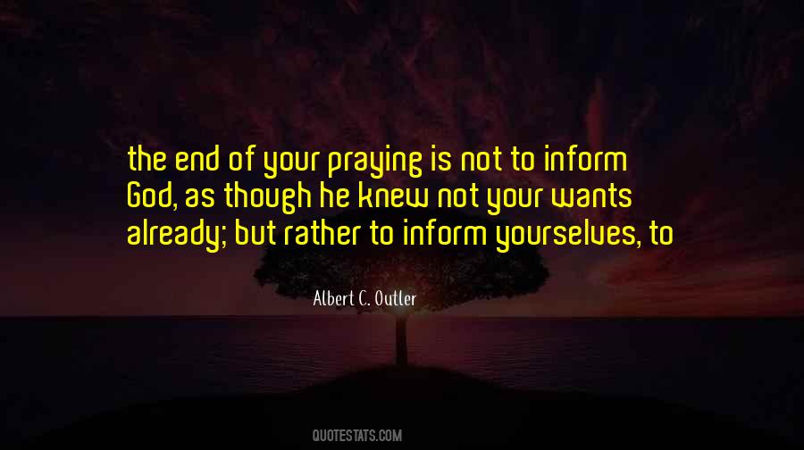 Quotes About Praying To God #44050