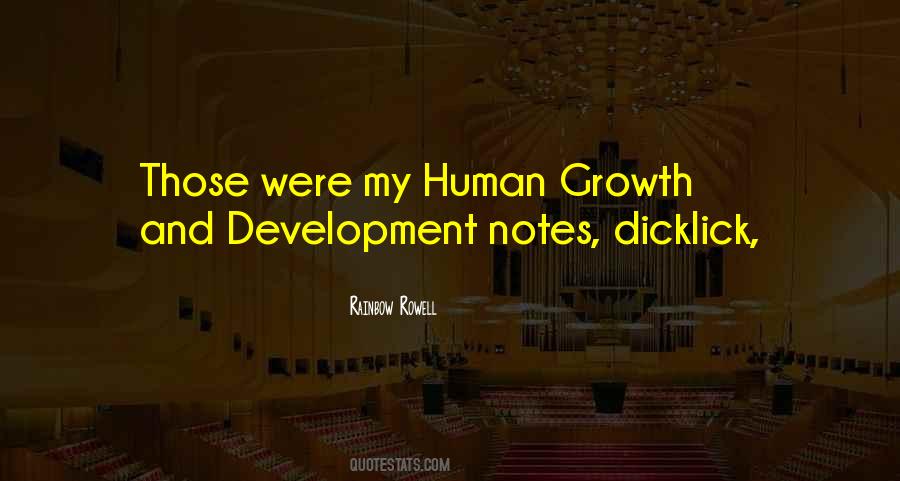 Quotes About Growth And Development #1380499