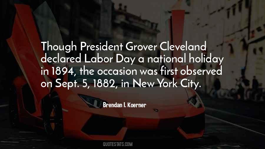 Quotes About Cleveland #1395227