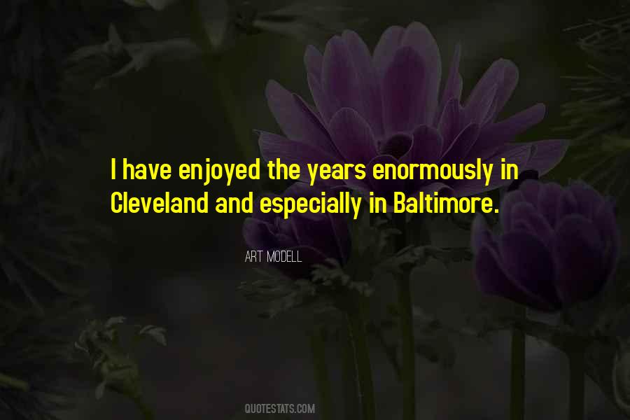 Quotes About Cleveland #149146
