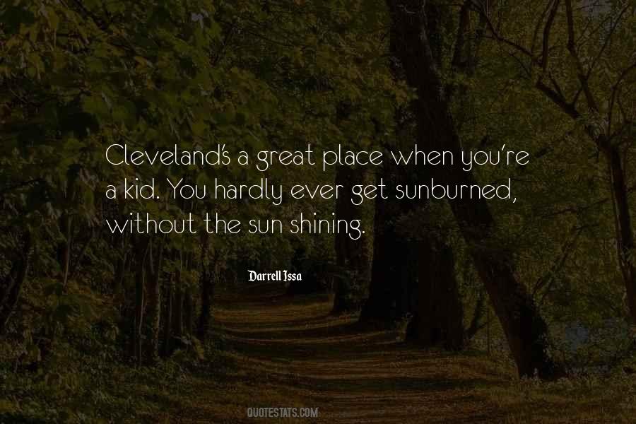 Quotes About Cleveland #168147