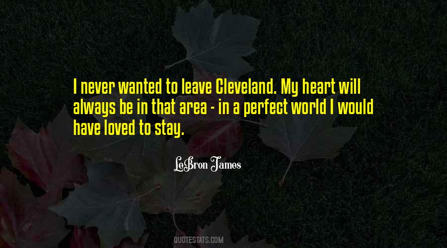 Quotes About Cleveland #333218