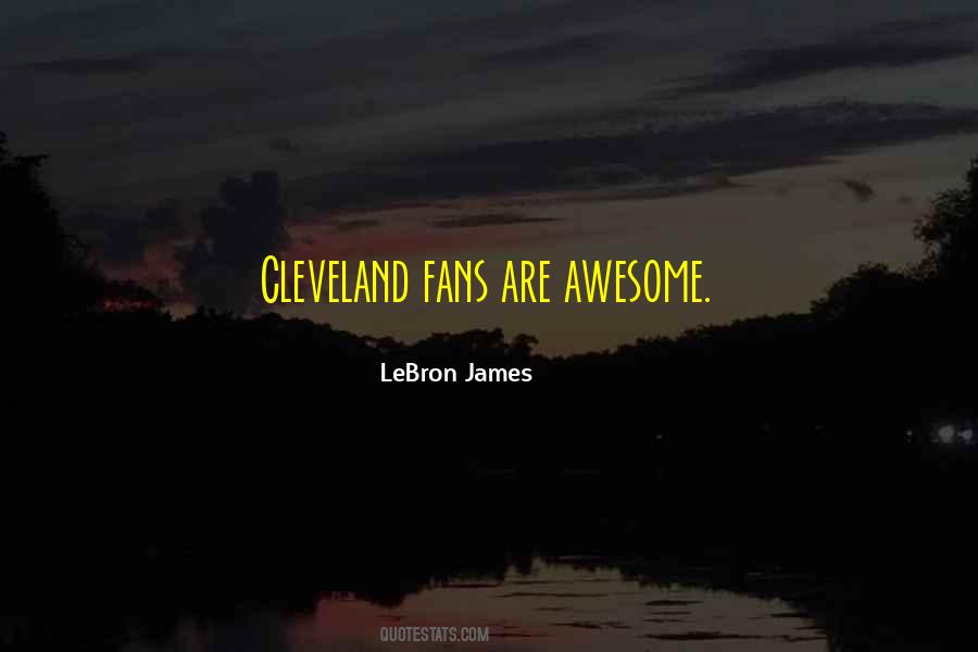 Quotes About Cleveland #359872