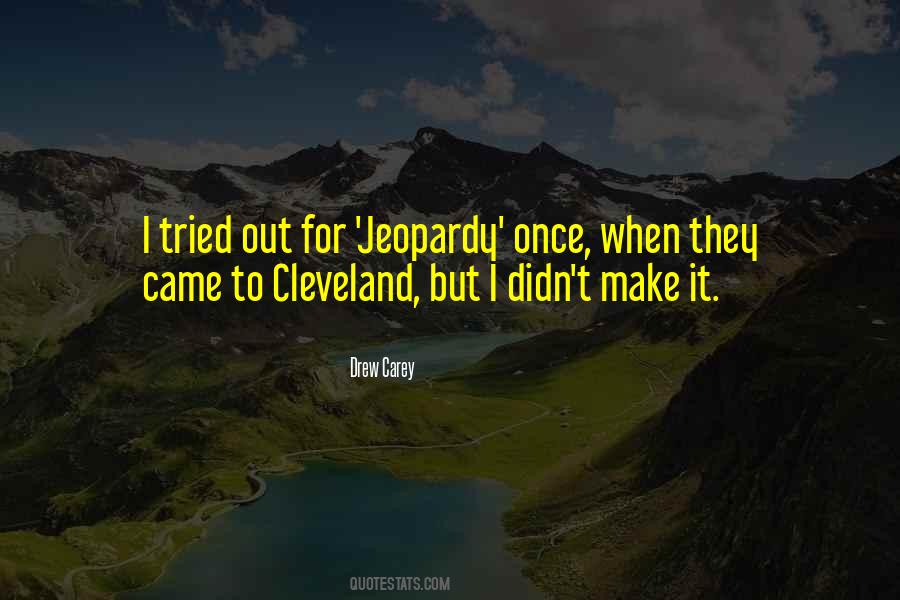 Quotes About Cleveland #384964