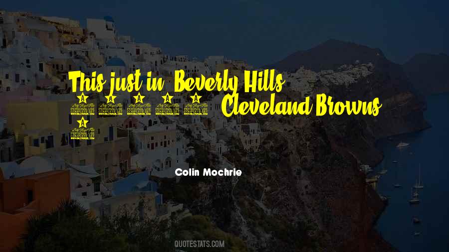 Quotes About Cleveland #92596