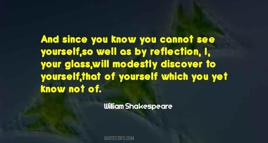 Quotes About Reflection Of Yourself #1188161