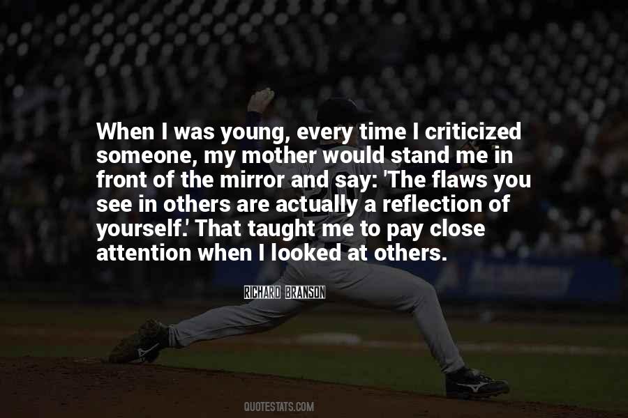 Quotes About Reflection Of Yourself #1681540