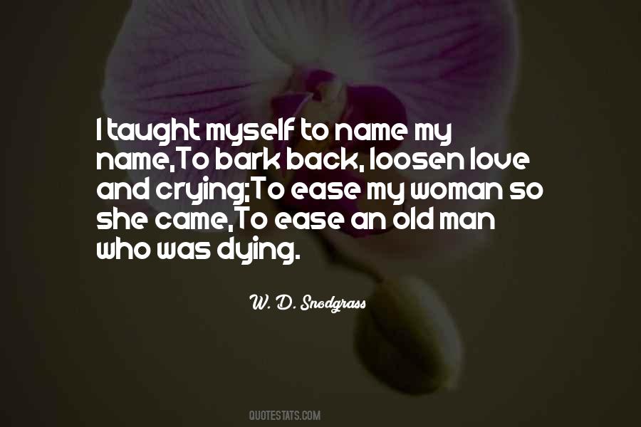Love And Dying Quotes #629969