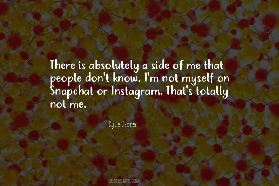 Quotes About Snapchat #635947