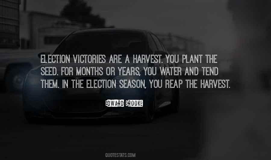 Harvest Season Quotes #1595097