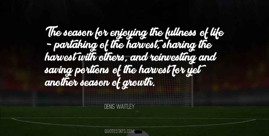 Harvest Season Quotes #602073