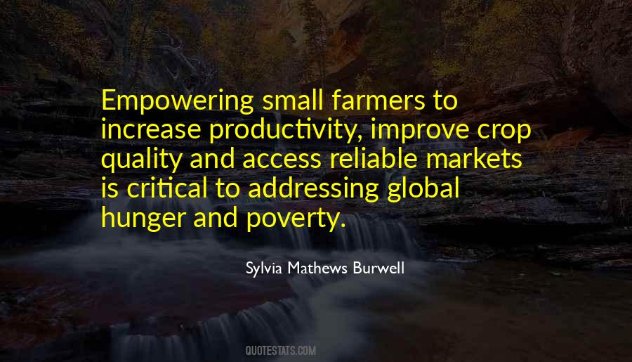Quotes About Farmers Markets #444213