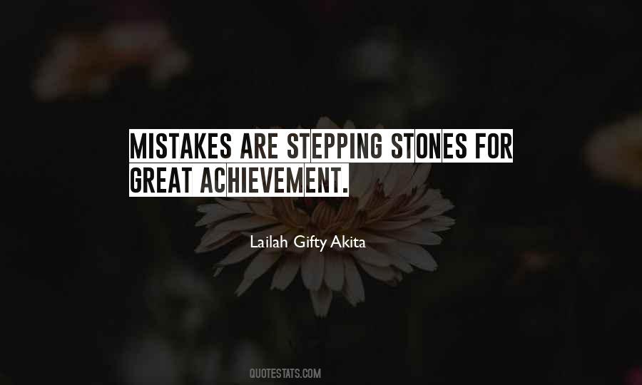 Quotes About Stepping Stones #394779