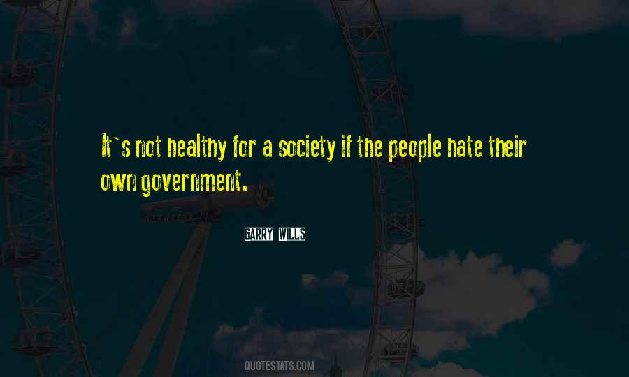 Healthy Society Quotes #281098