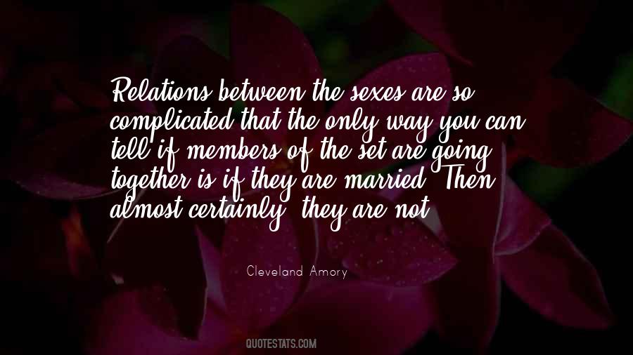 The Sexes Quotes #974249