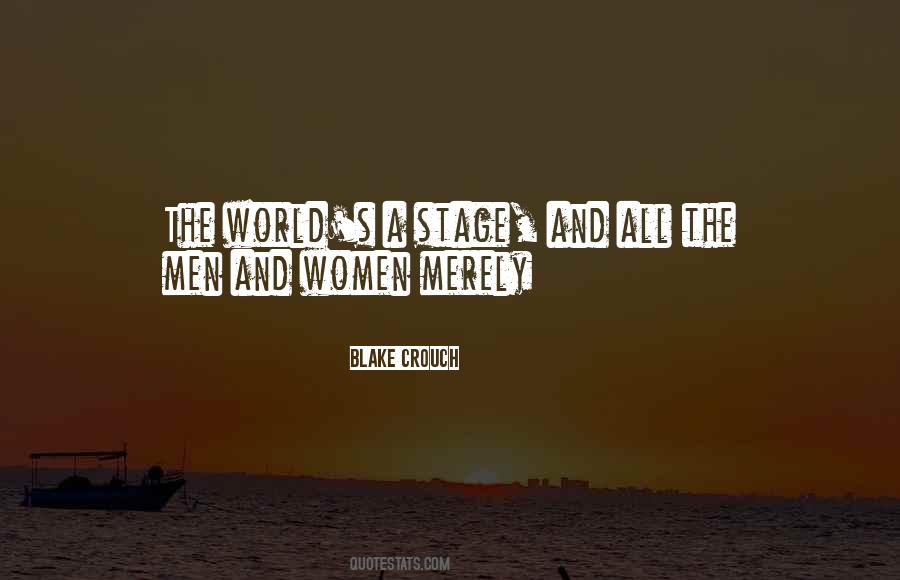 World S Stage Quotes #1324705