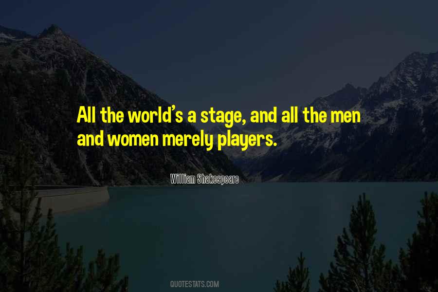 World S Stage Quotes #555968