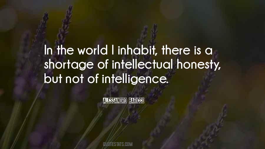 Quotes About Intellectual Honesty #621279