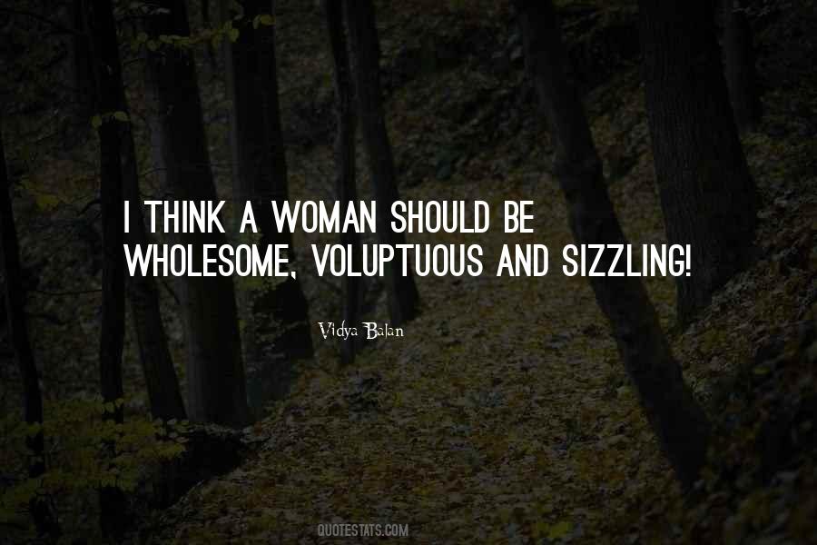 Voluptuous Woman Quotes #985064