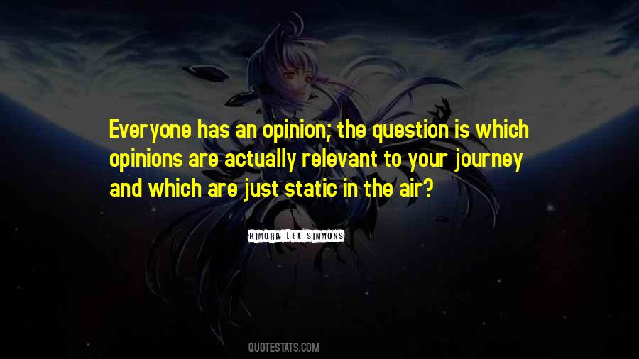Quotes About Everyone Has An Opinion #376555