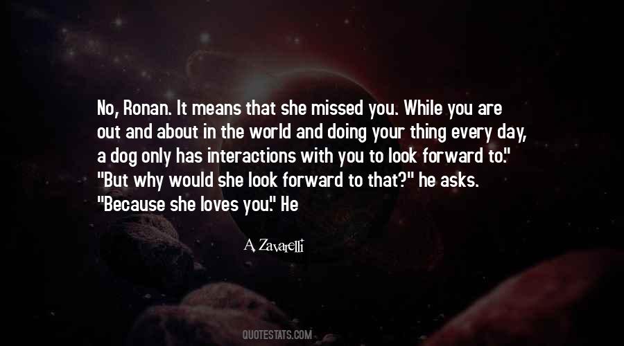 Quotes About She Loves You #1222781