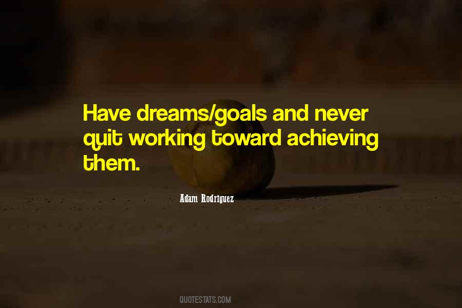 Quotes About Not Achieving Goals #64273