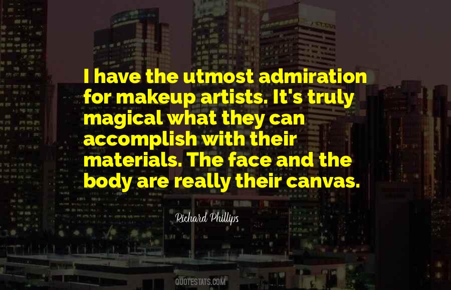 Quotes About Makeup Artists #326500