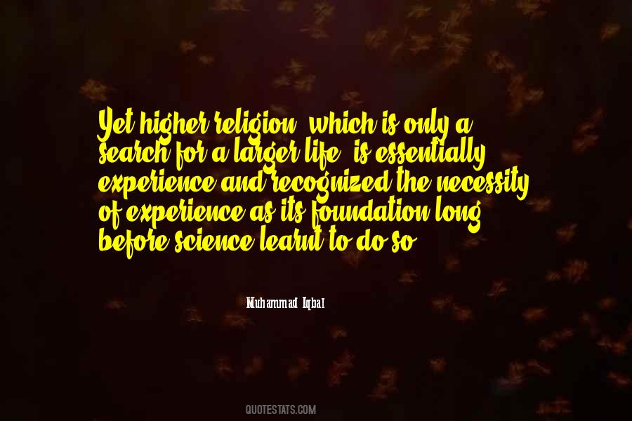 Foundation For Life Quotes #105969