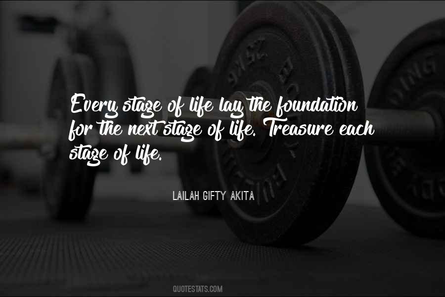 Foundation For Life Quotes #437134
